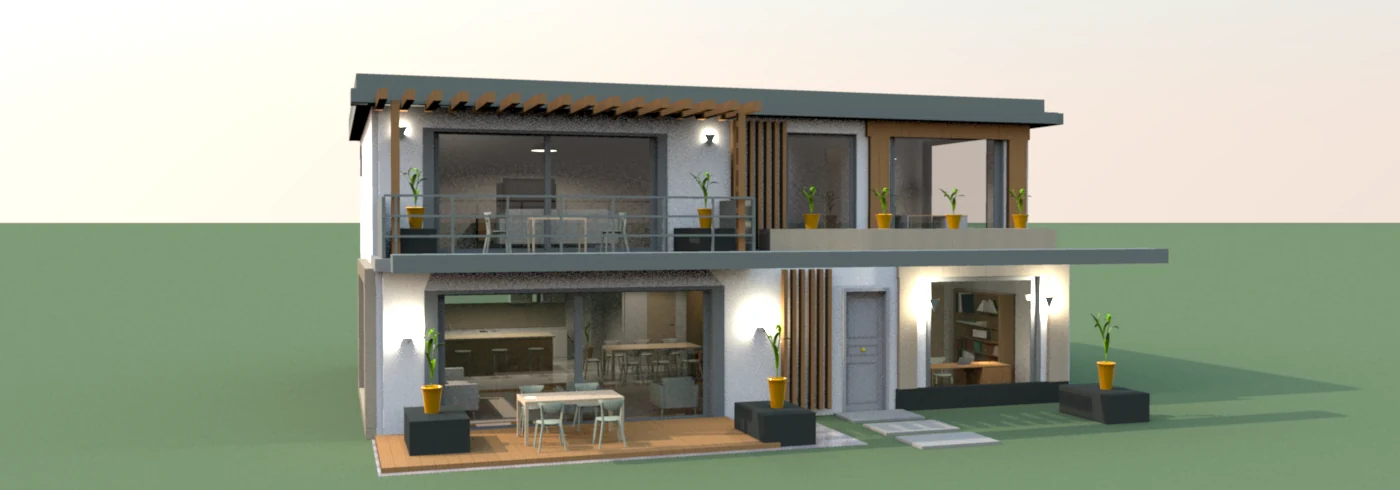 Otra vista real de Casa Atelier