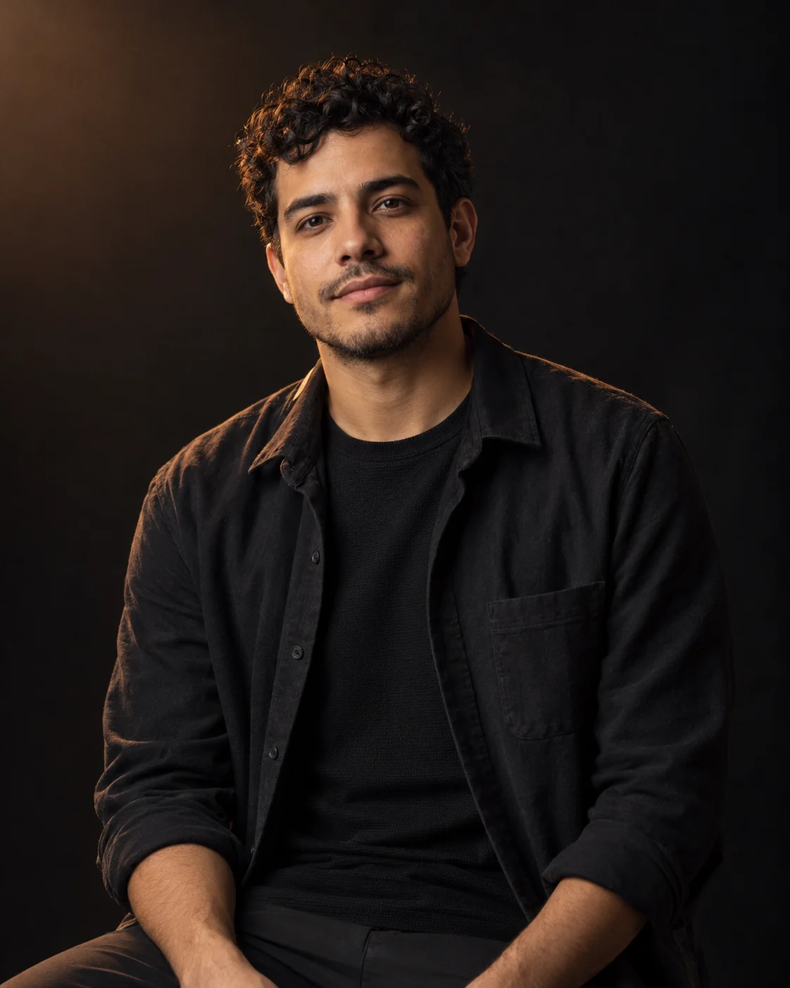 Retrato de Mateo Rivas, diseñador ficticio